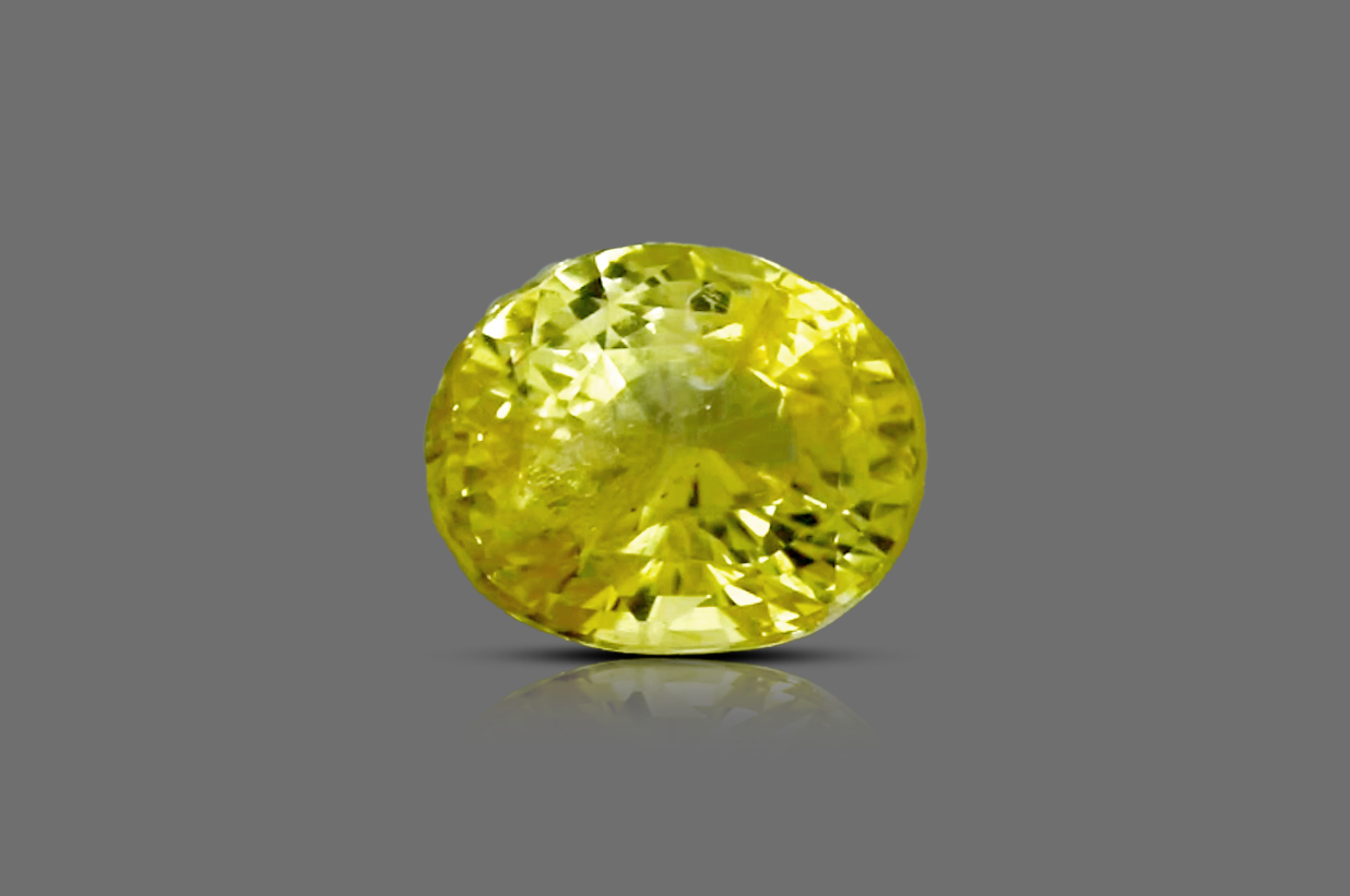 Yellow Sapphire (8.00 ratti )